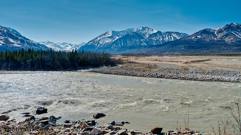  From the Delta River in Alaska.