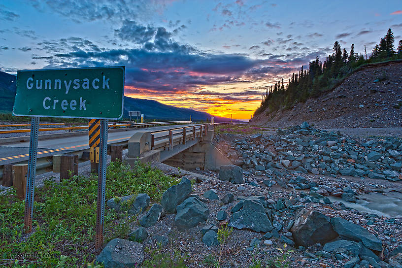  From Gunnysack Creek in Alaska.