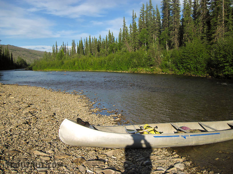  From the Chatanika River in Alaska.