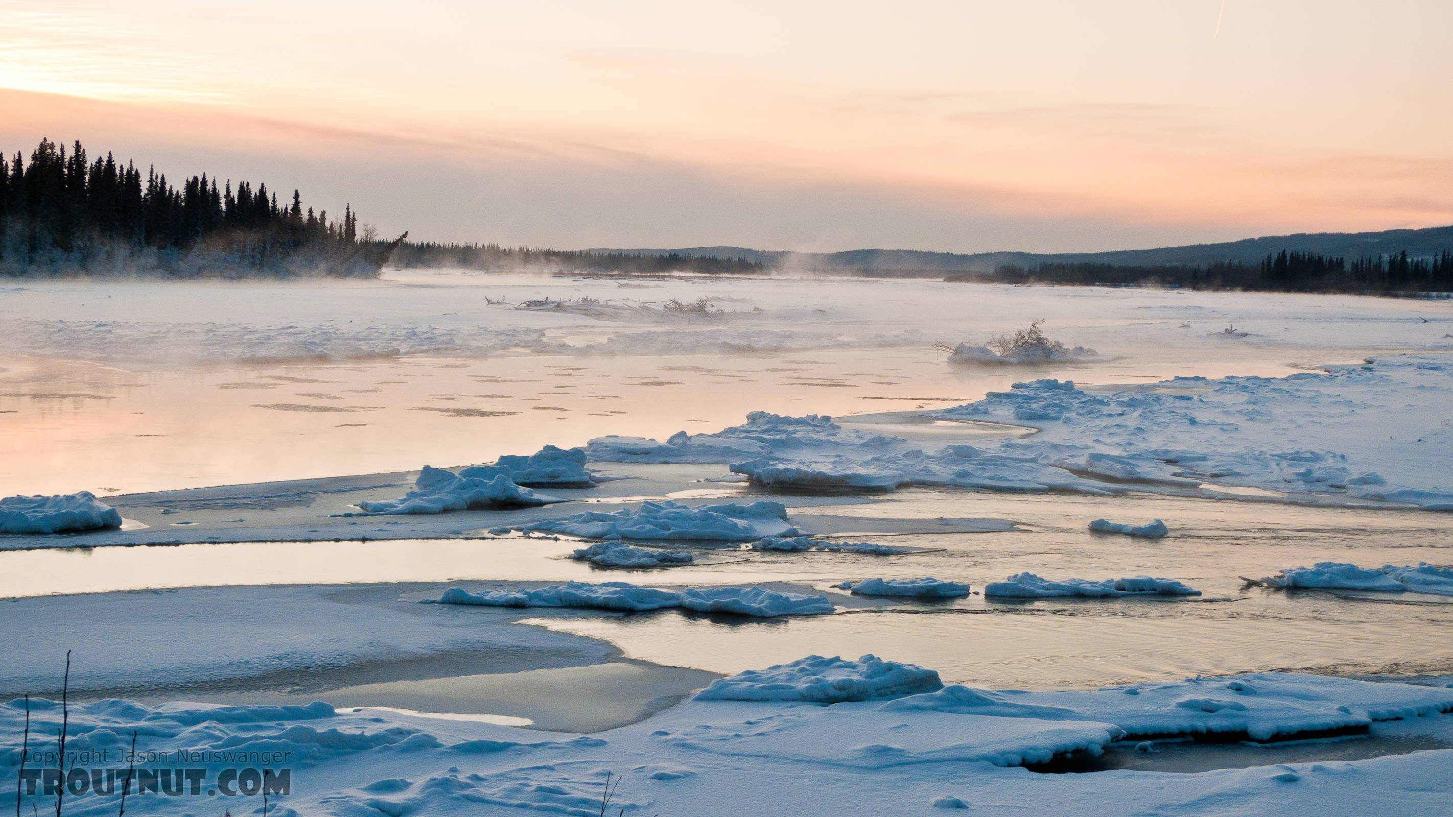  From the Tanana River in Alaska.