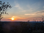 Midnight (okay, fine, 11:50 pm) sun on the drive back up the Steese Highway from grayling fishing. From Cleary Summit in Alaska.