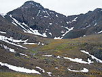 Big mountain to the south From Clearwater Mountains in Alaska.