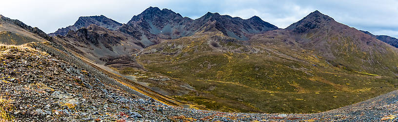  From Clearwater Mountains in Alaska.