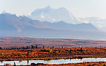 Mount Hayes. This 13,832-foot mountain is the tallest in the eastern Alaska Range. From Denali Highway in Alaska.