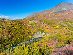 Windy Creek canyon From Windy Creek in Alaska.