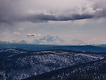 Denali from near Murphy Dome. This was the clearest view of the mountain I've ever had from this far away (150 miles). From Murphy Dome in Alaska.