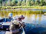  From the Chena River in Alaska.