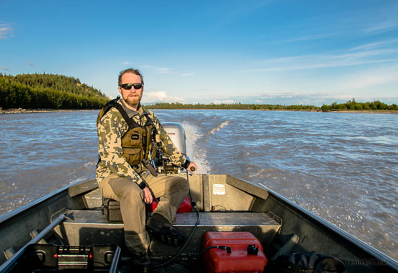  From the Tanana River in Alaska.