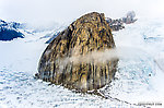 Mount Barrille in the Ruth Gorge From Denali National Park in Alaska.