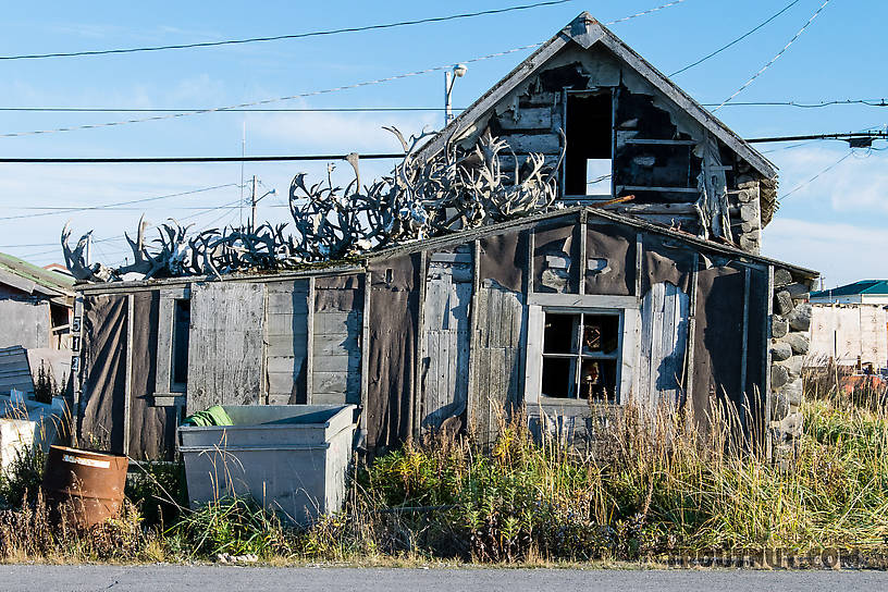 Old building in Kotzebue From Kotzebue in Alaska.