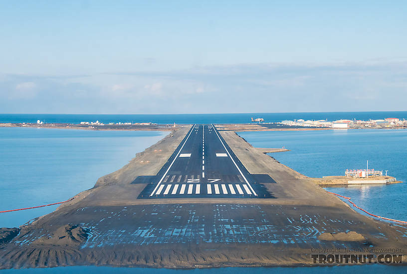 Landing back in Kotzebue From Kotzebue in Alaska.