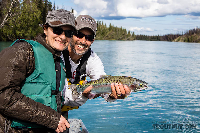 Lena's Kenai River rainbow From the Kenai River in Alaska.