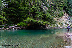  From the South Fork Sauk River in Washington.