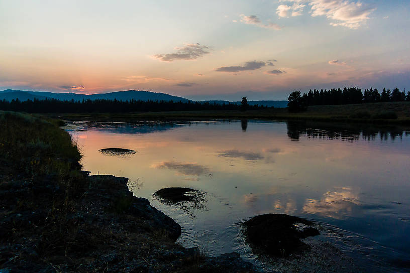  From the Henry's Fork of the Snake River  in Idaho.