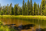 Inviting pool on a sizable river in the Yellowstone backcountry From the Mystery Creek # 217 in Wyoming.