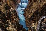 Grand Canyon of the Yellowstone From the Yellowstone River in Wyoming.