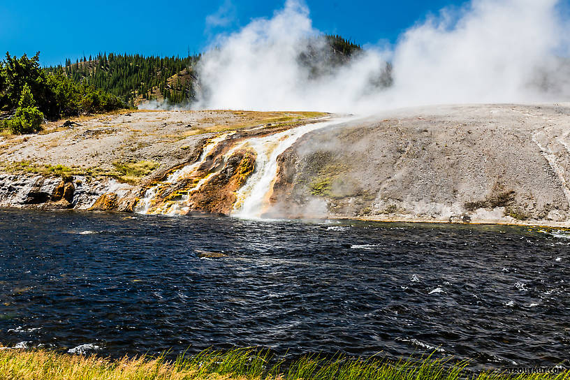  From the Firehole River in Wyoming.