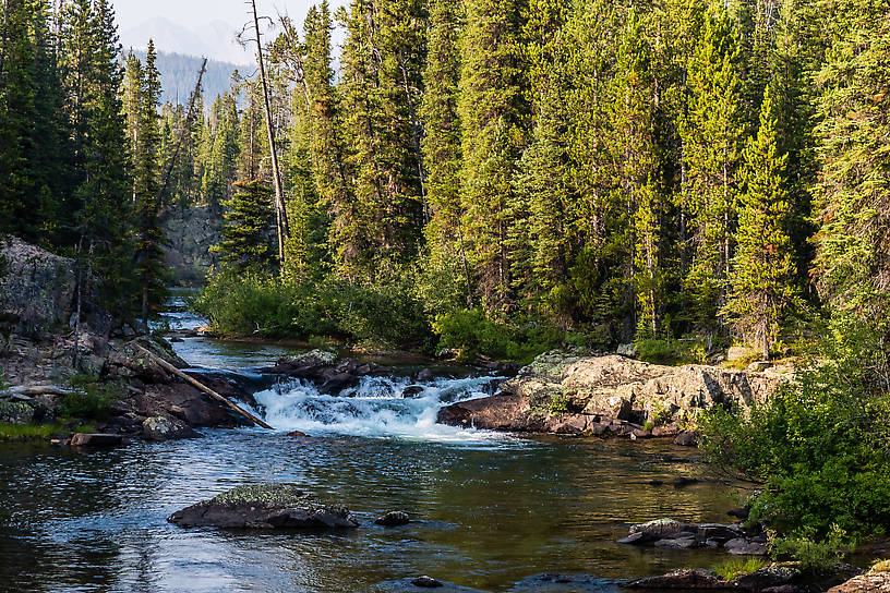  From the Clark's Fork of the Yellowstone River in Wyoming.