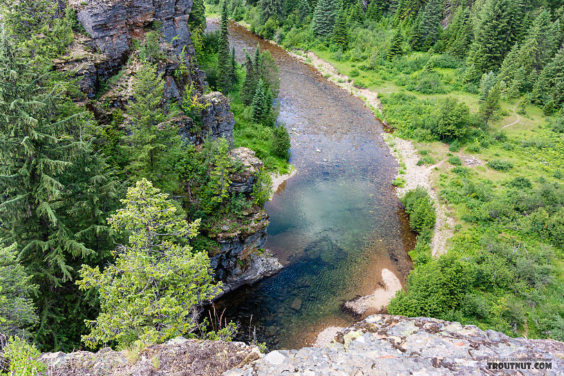  From the North Fork Couer d'Alene River in Idaho.