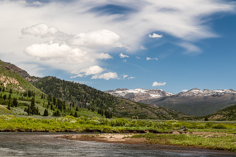  From Slough Creek in Wyoming.