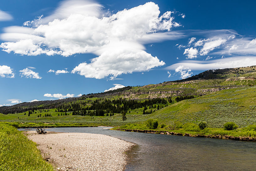  From Slough Creek in Wyoming.