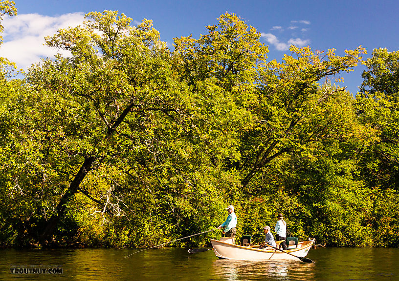 My parents fishing the lower Namekagon for smallmouths with Wendy from the Hayward Fly Fishing Company. From the Namekagon River in Wisconsin.