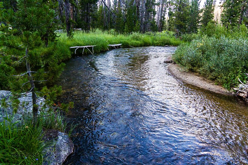  From Valley Creek in Idaho.