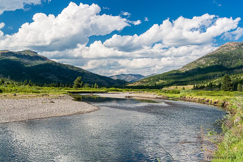  From Slough Creek in Wyoming.