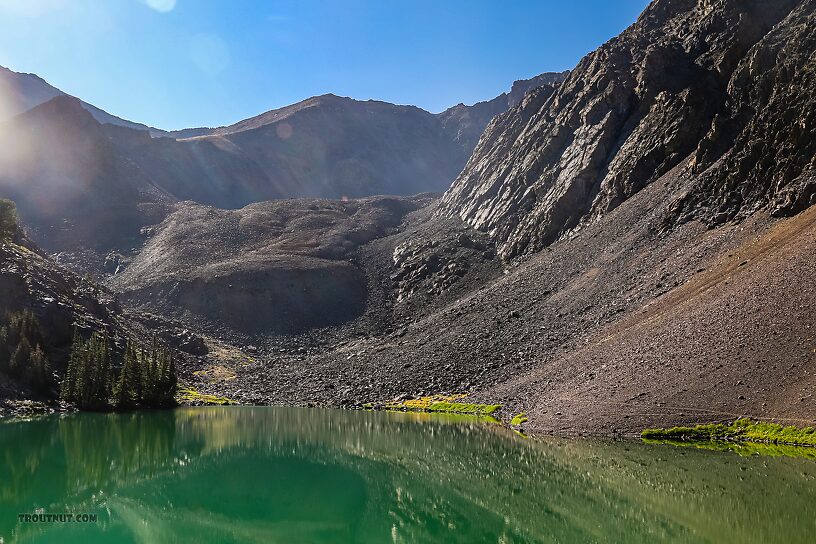  From Green Lake in Idaho.