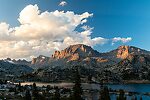 Island Lake From Island Lake in Wyoming.