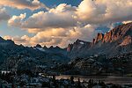 Island Lake sunset From Island Lake in Wyoming.