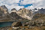  From Titcomb Basin in Wyoming.