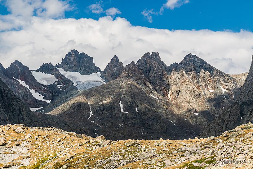  From Titcomb Basin in Wyoming.