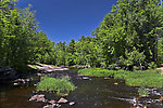 This pretty rapids is one of many channels of a large warmwater river. From the Chippewa River in Wisconsin.