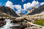  From Titcomb Basin in Wyoming.