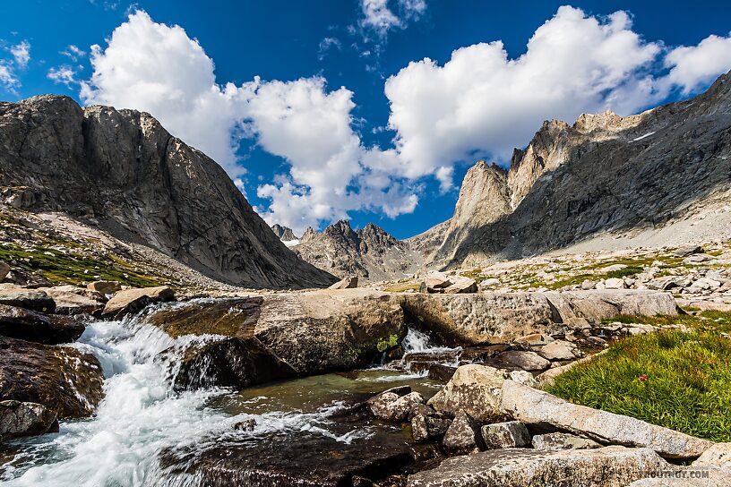  From Titcomb Basin in Wyoming.