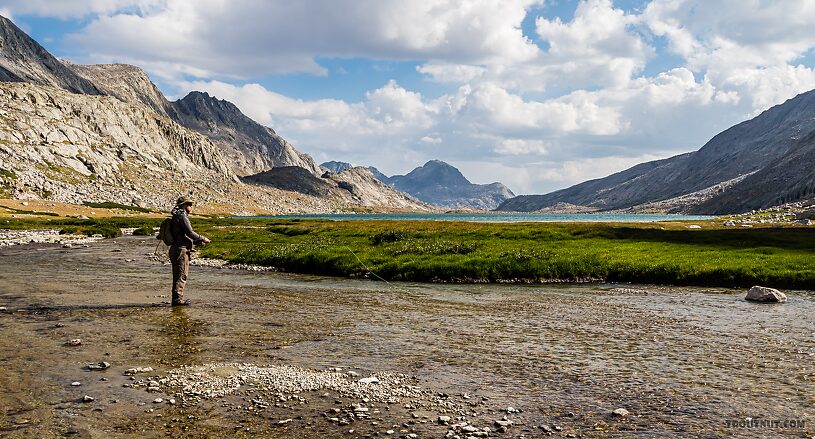  From Titcomb Basin in Wyoming.