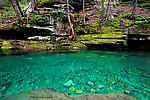 This small stream's so clear it looks like a swimming pool in this really deep spot. From Rondout Creek in New York.