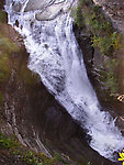 A dizzying waterfall. From Toughannock Creek in New York.