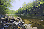  From the Neversink River Gorge in New York.