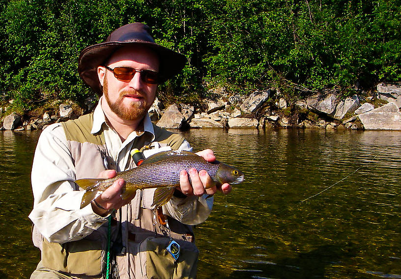  From the Chena River in Alaska.