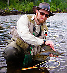 Pretty grayling fins. From the Chena River in Alaska.