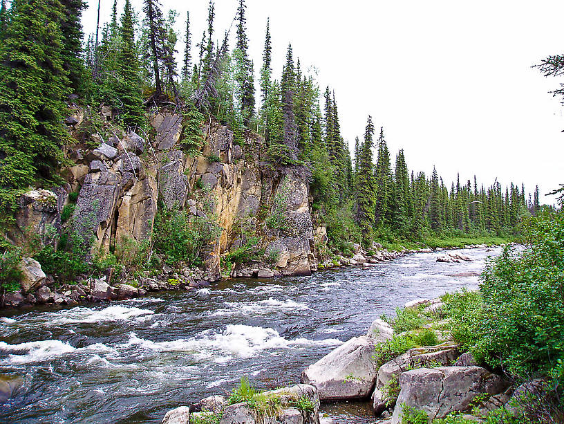  From the Gulkana River in Alaska.