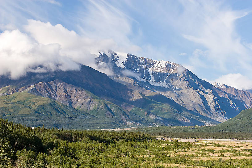  From the Delta River valley in Alaska.