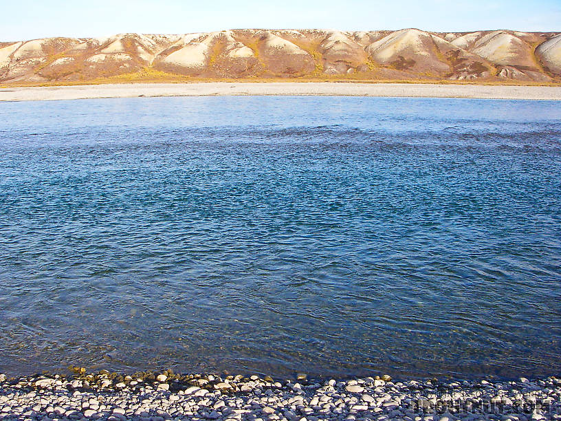 The Sag at Franklin Bluffs. From the Sagavanirktok River in Alaska.