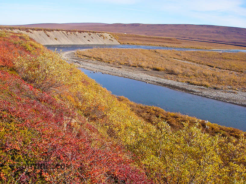  From the Sagavanirktok River in Alaska.