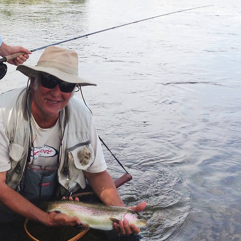 An "only slightly larger than average trout" for this particular watershed...