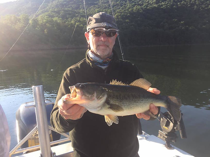 A Raystown largemouth.