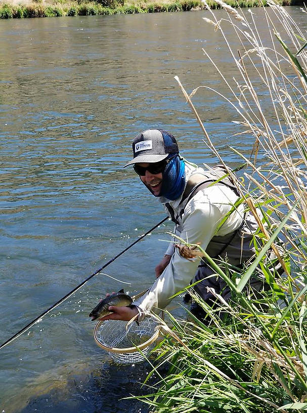 Marvin's Bull Trout--yes it took a dry fly.  