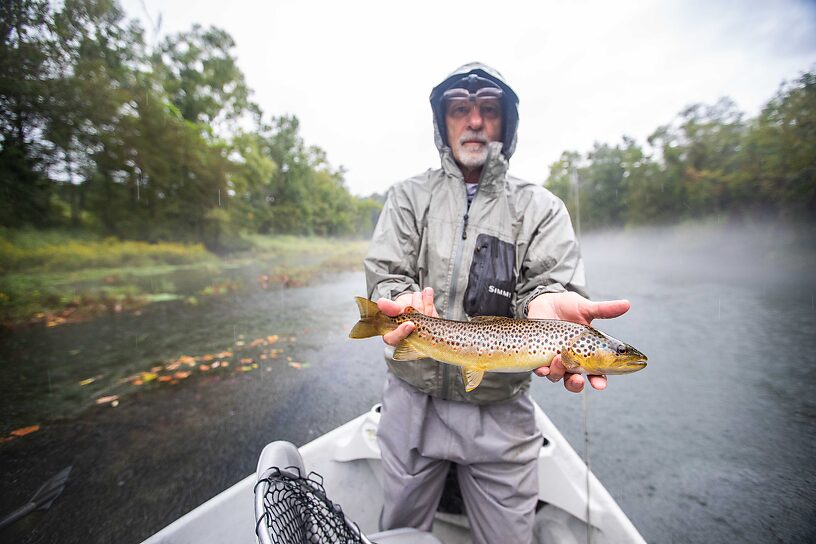 The 17" brown from the first day.  